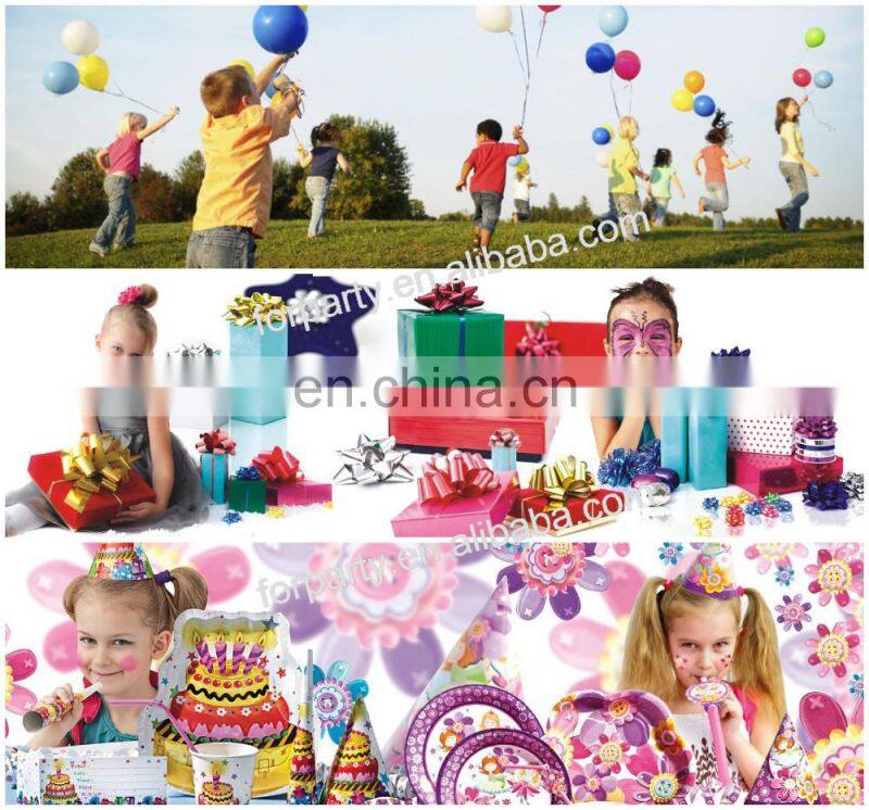 CG-PLA101 Kids birthday deco paper hat blow out