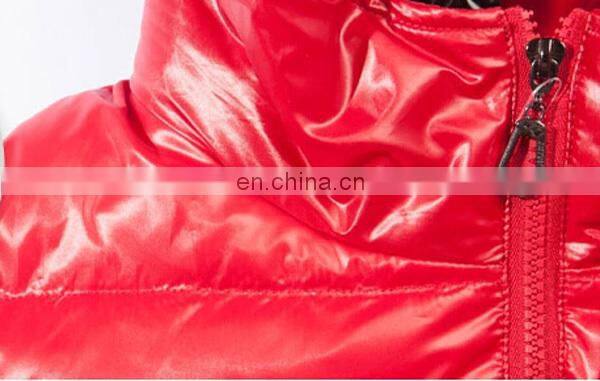 nylon shell children winter outdoor jacket 90% duck down fill