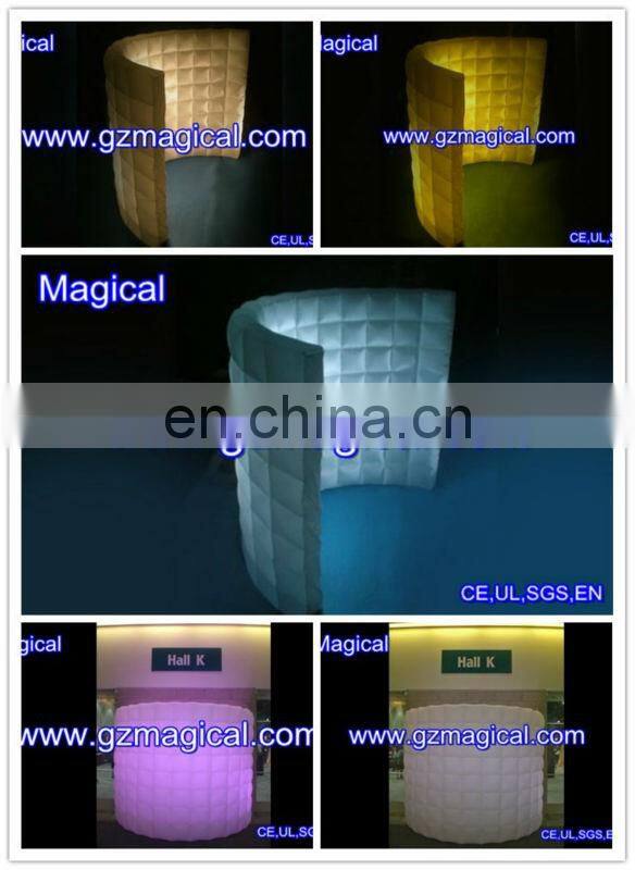 inflatable wall display stand