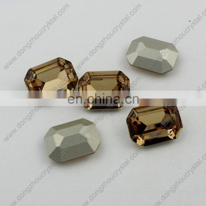 2015 Lead Free Pointed back K9 Crystal Fancy stone