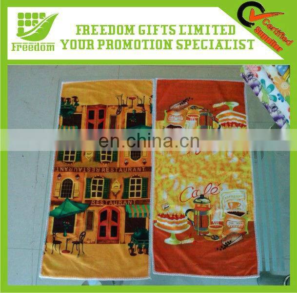Full Color Printed Quick Dry Microfiber Hand Towel