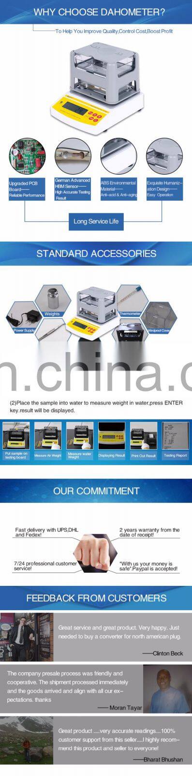 Digital Electronic Gold Silver Purity Testing Machine Price ( CE , FCC Certification )