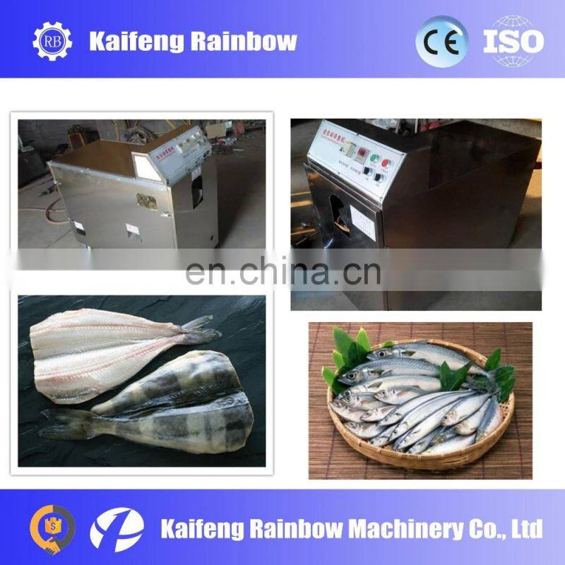 Manufacture Big Capacity Automatic fish speed cleaning descaling killing machine sardine gutting machine