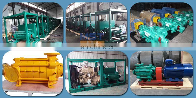 Horizontal multistage centrifugal pump