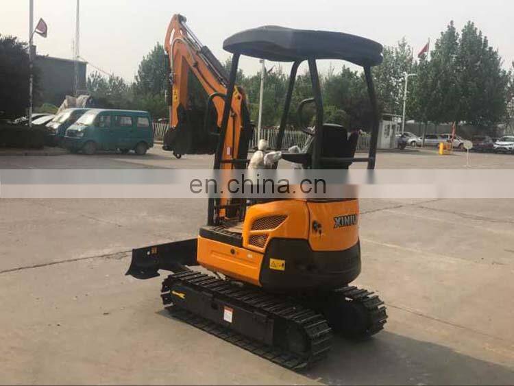 1.8ton XN18 chinese Mini  Excavator Fuel Consumption Excavators
