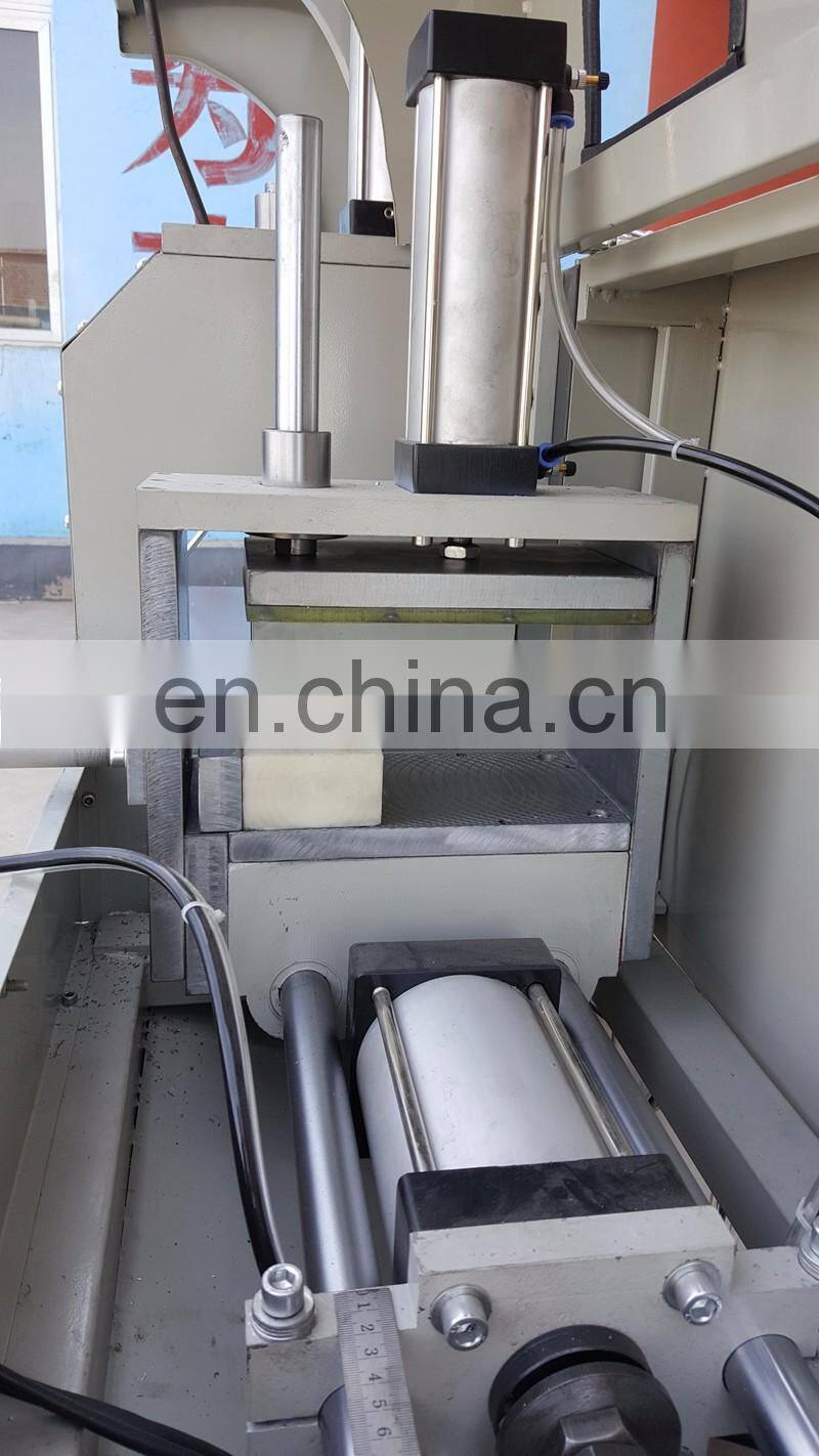 Hign efficiency Corner cleat Automatic Cutting Machine for aluminum window corner assembly