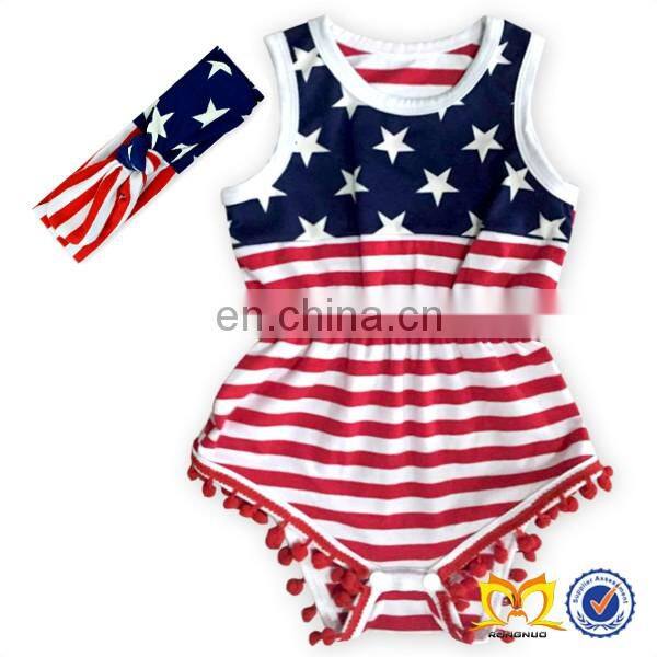 USA Star 4th of July Outfit Children Patriotic Clothing 2019 Summer Boys Boutique Clothing