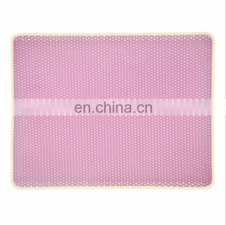Customized Pet Cat Toilet Mat Easy Cleaning Litter Pad For Dog Cat