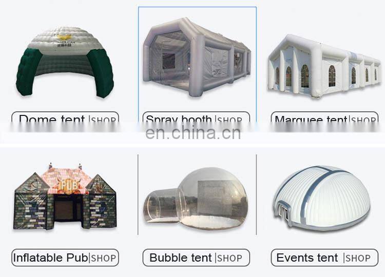 Air Zone Inflatable Clear Transparent Bubble Tent Hotel Family Outdoor Camping Dome Tents House For Sale