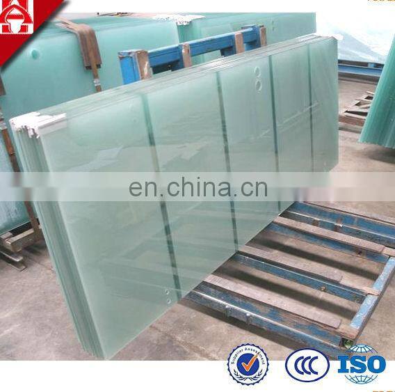 Clear Tempered Glass Partition Wall , Glass Partition