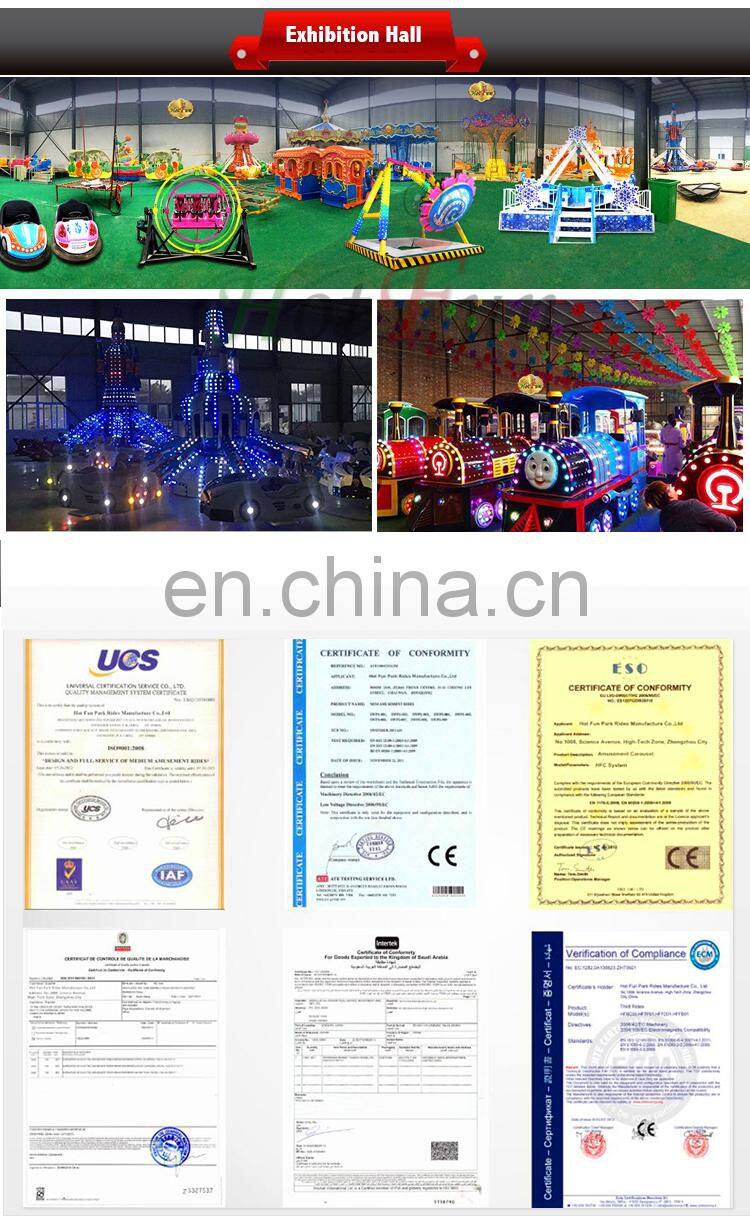 18/24/42 Seats Kids mini sightseeing Equipment amusement park ride electric trackless train