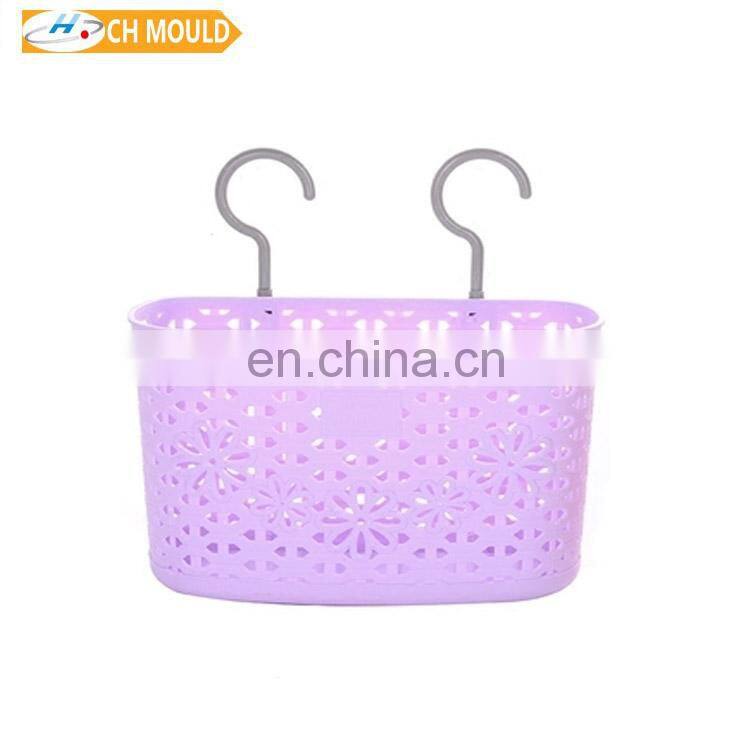 Hot sell plastic shower stool and basket moulds in Taizhou