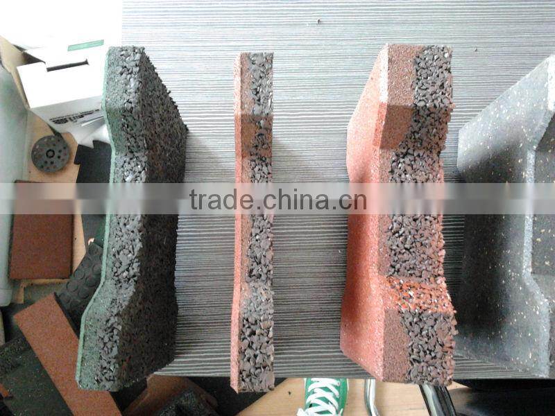 outdoor durable garage rubber floor tiles