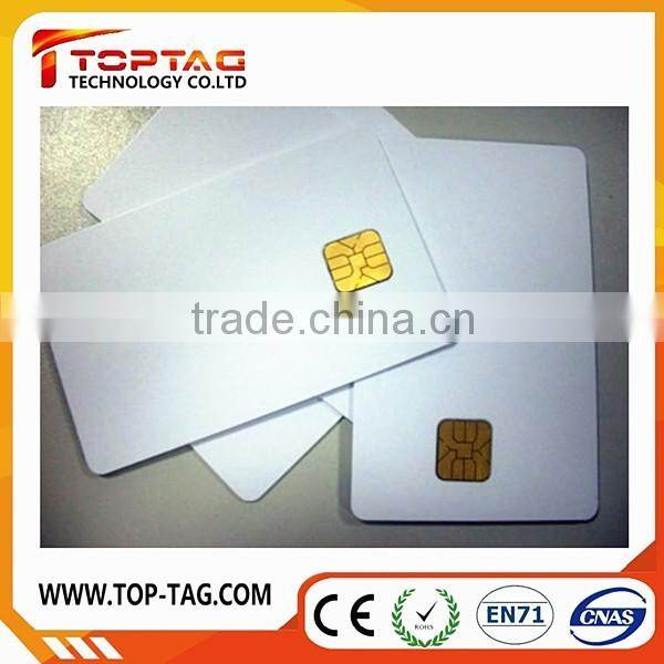 blank pvc contact ic smart card various chip options card hot selling professional printing Contact Smart Card