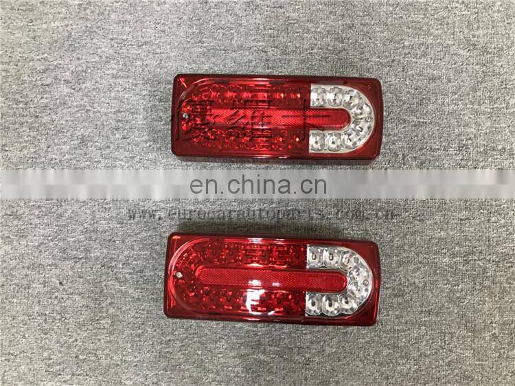 G class w463 led taillights for G63 G65 G55 G500 G350 G400 red color black color rear warning light