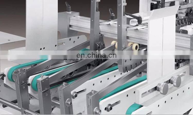 ZH-1050PC-Four Six Corners Fully Automatic Cake Box Carton Box Folding Gluing Machine