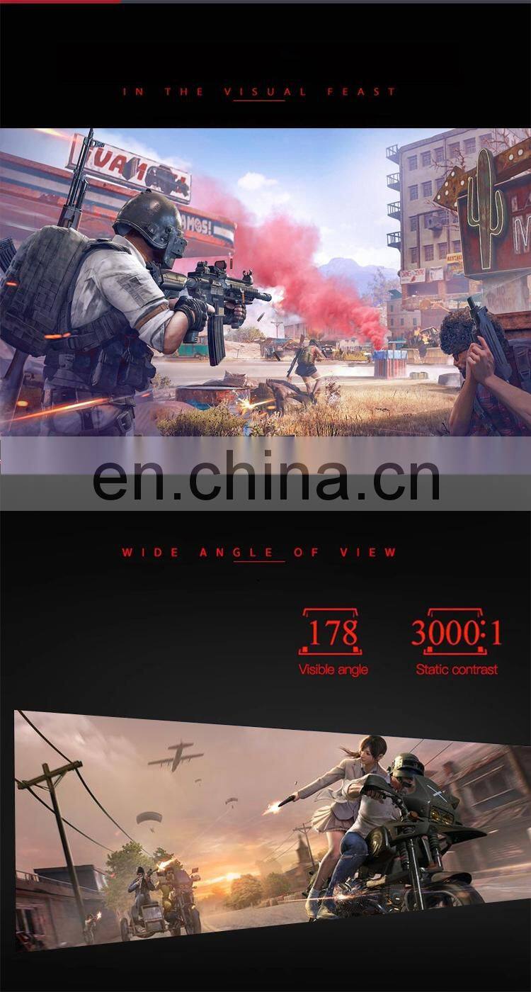 24 Inch PC Monitor 75Hz 165Hz TN Lcd Display Desktop Gaming Computer Curved Panel Screen HDMI/DP/VGA