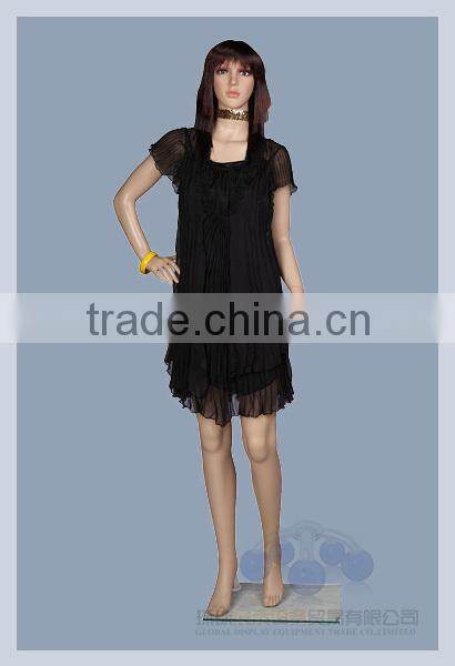 Full body standing plastic female mannequin with the best price