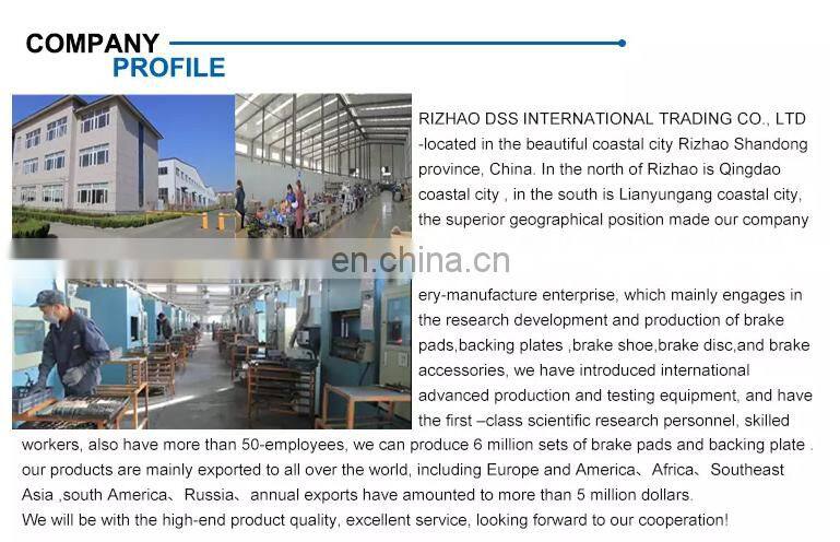 Japanese Car Brake Parts Ceramic Brake Pad 04465-06090 for Toyota Camry