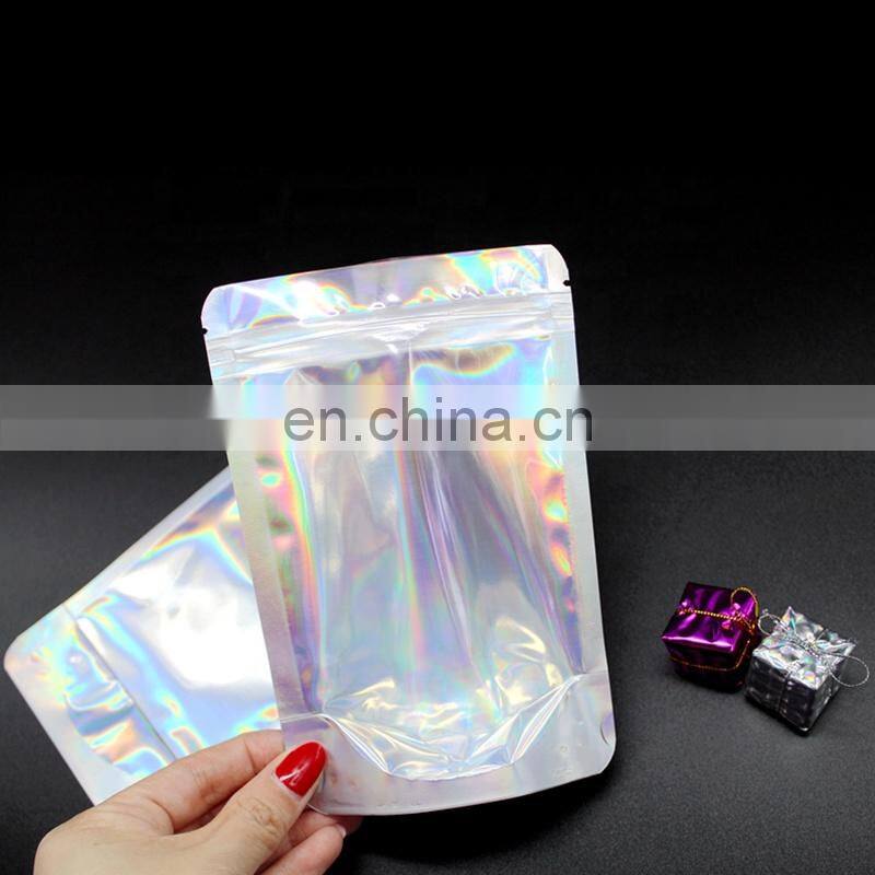 Self adhesive hologram metallic poly mailer express bag