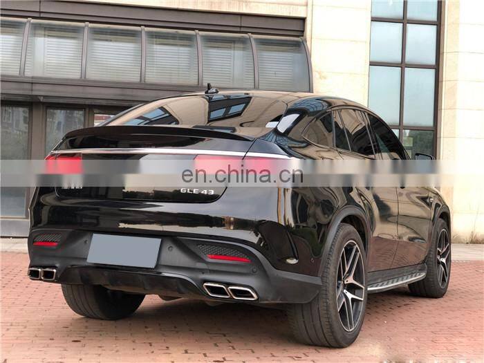 Runde GLE 63 AMG Rear Diffuser For Mercedes-Benz Gle 320 400 43 Coupe Upgrade GLE63 Rear Lip