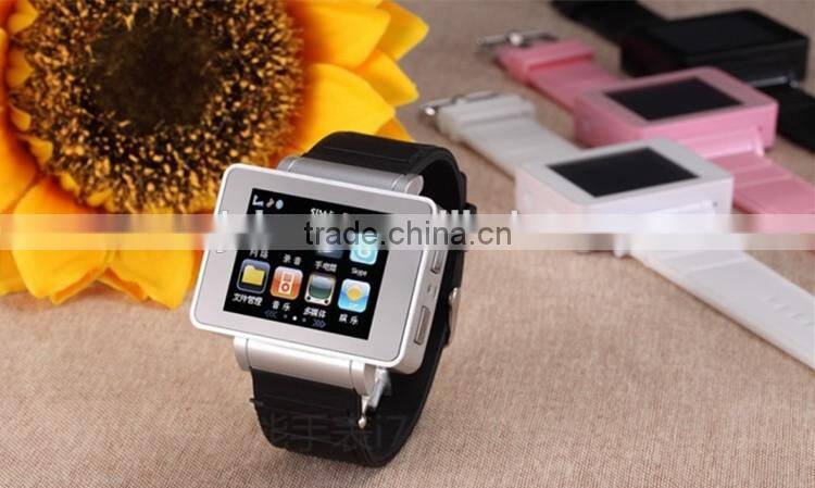 2016 New hot saling i7 BT Smart watch with GPRS internet access Smart watch for taking pictures by remote control smart Phone