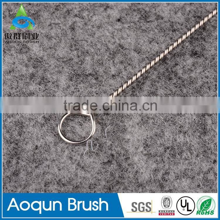 stainless steel water bottle with straw cleaning brush