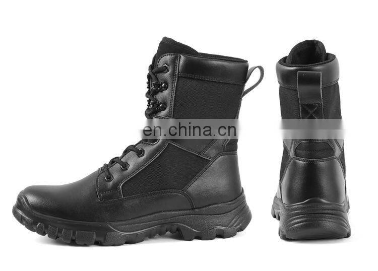 Hot weather resistant customized men desert tactical military boots