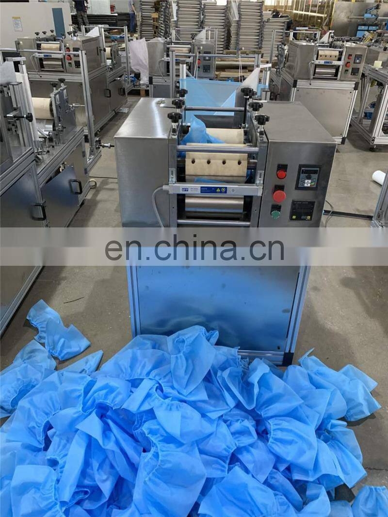 SC400 ultrasonic protective Disposable non-woven Fabric Shoes Cover making Machine