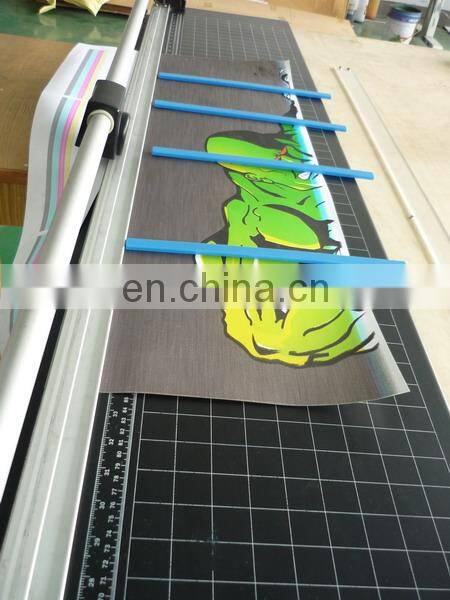 Professional manual guillotine paper cutter, rotary trimmer