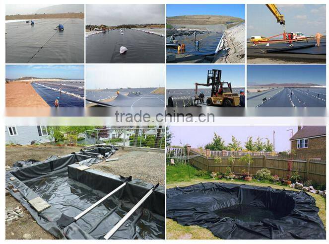 White HDPE Geomembrane price for 1.5mm
