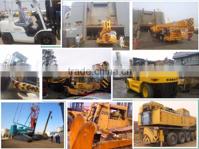 Wheel moving type IHI 25T lattice boom crane used Japan made IHI 25T habor crane second hand 25t lattice boom crane for sale