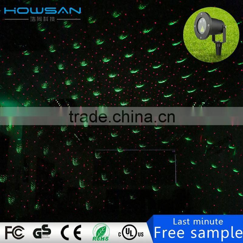 Certificated multifunctional laser light outdoor Speed adjustable for garden decoration lights