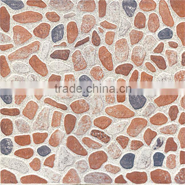 Bathroom yellow ceramic floor tile