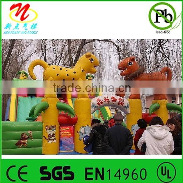 China popular inflatable fun city kids inflatable amusement park