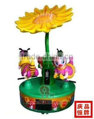 cute bee,three seat,kiddie rides(carousel)
