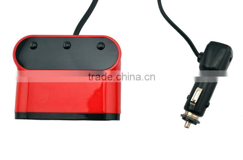Car Cigar socket-Display voltage and current, charger cc12, car battery charger price