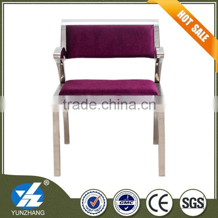 Gray velvet low back luxury dining room chair