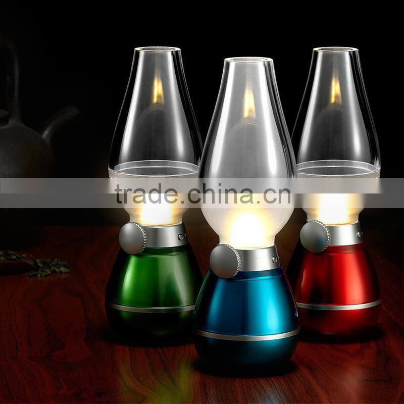 2015 Newest 0.4W Retro USB Rechargeable Classic Blow LED Lamp