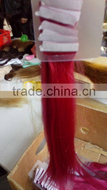 Wholesale Factory Cheap High Quality virgin hair tape hair extensions