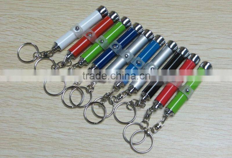 Aluminum Mini LED Flashlight Keychain Torch
