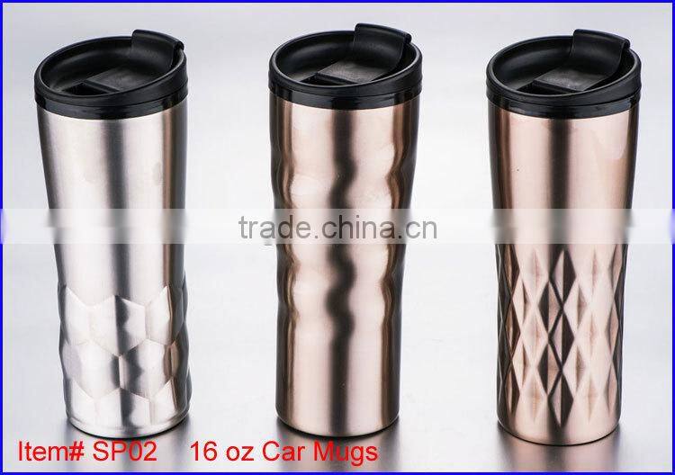 Hot sale high quality 16oz New Travel car Mugs