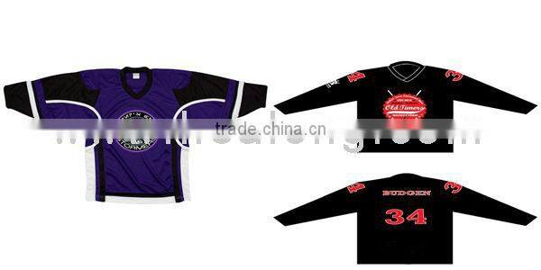 top quality cheap custom team ice hockey jerseys