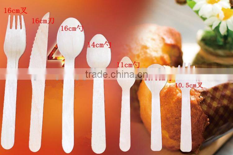 Factory of Disposable Environmental Birch Wood Spoon