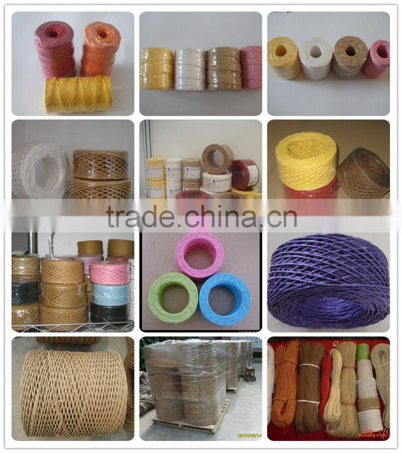 hot sale 1mm black kraft wrapping paper rope