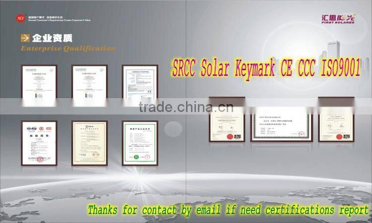 Popular style The Separated pressurized balcony wall-mounted solar water heater with CE certificate ( manufacturer )