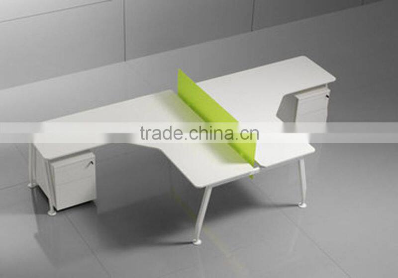 Linear commercial office furniture, Straight cheap saving space office desk (SZ-OD145)