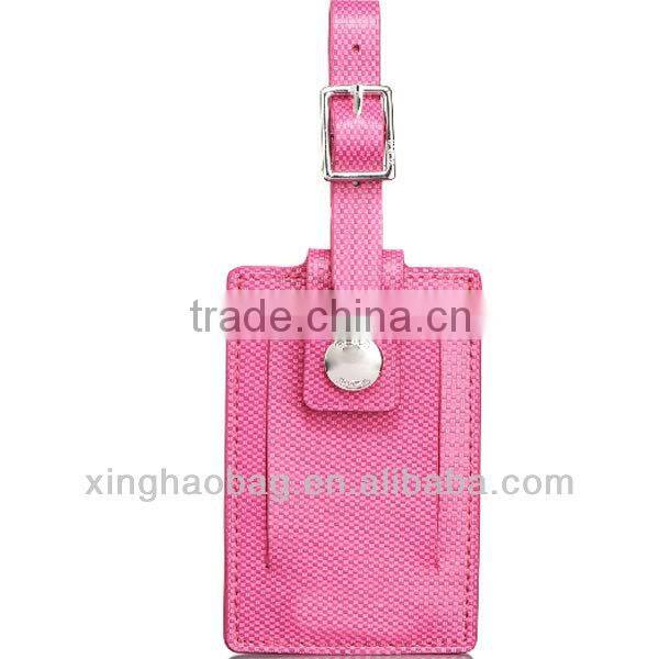 Custom leather name bag tag lauggage tag