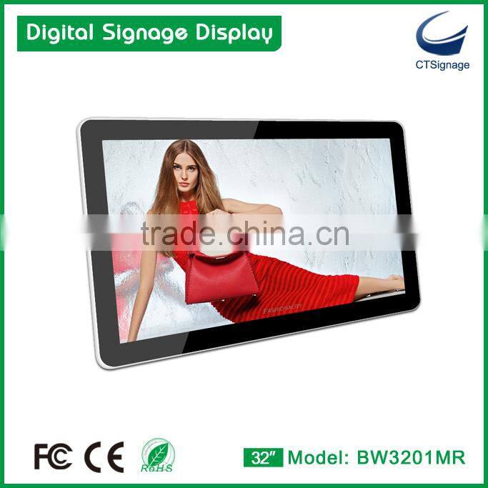 32 Inch wall mount LCD Advertising Display