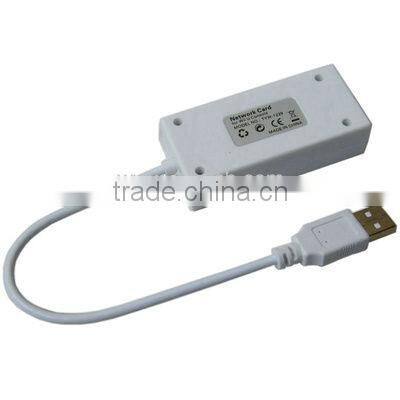 High Quality Usb Fast Ethernet Network/Lan Adapter for Wii u